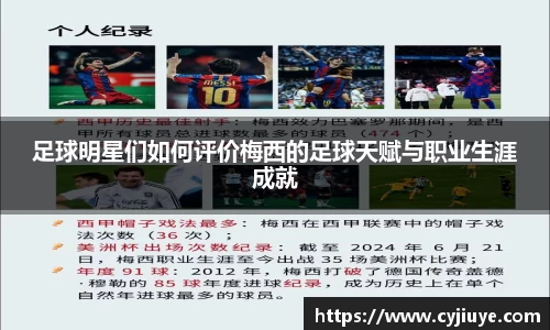 足球明星们如何评价梅西的足球天赋与职业生涯成就